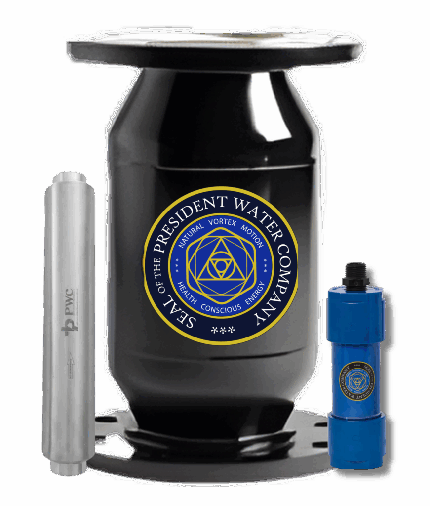 Vortex water generator - zonder en met flens - President Water Company | REJUVA | Holistisch water in je lichaam. Zuiver, vitaal en energiek. Vortex water generator - zonder en met flens - president water company